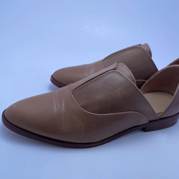 Nisolo Emma d'Orsay Oxford Flats Almond Leather Women’s Size 8.5 - Picture 5 of 10